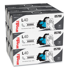 Kimberly Clark Professional L40 Towels, POP-UP Box, 16.4 x 9.8, White, 100/Box, 9 Boxes/Carton