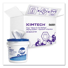 KCC0600104 - Kimtech™ Wipers for WETTASK* System, Bleach, Disinfectants & Sanitizers