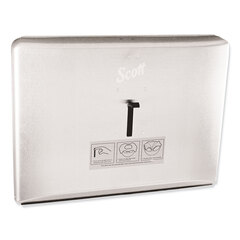 Kimberly Clark Professional Personal Seat Cover Dispenser, 16.6 x 2.5 x 12.3, Stainless Steel