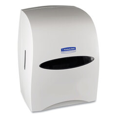 Kimberly Clark Professional Sanitouch Hard Roll Towel Dispenser, 12.63 x 10.2 x 16.13, White