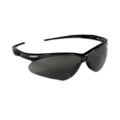 Kimberly Clark Professional V30 Nemesis Safety Glasses, Black Frame, Smoke Anti-Fog Lens