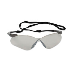 Kimberly Clark Professional Nemesis VL Safety Glasses, Gunmetal Frame, Indoor/Outdoor Uncoated Lens