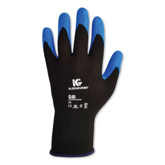 Kimberly Clark Professional KleenGuard G40 Nitrile Coated Gloves, 220 mm Length, Small/Size 7, Blue, 12 Pairs