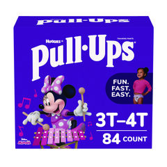 Kimberly Clark Professional Learning Designs Potty Training Pants for Girls, Size 5, 3T-4T, 32 lbs to 40 lbs, 84/Carton