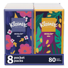 KCC46651 - Kleenex On The Go Packs Facial Tissues