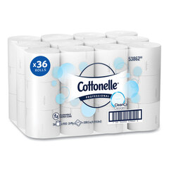 Kimberly Clark Professional Clean Care Bathroom Tissue, Septic Safe, 2-Ply, White, 900 Sheets/Roll, 36 Rolls/Carton