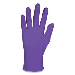 Kimberly Clark Professional PURPLE NITRILE Exam Gloves, 242 mm Length, Large, Purple, 100/Box