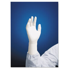 Kimberly Clark Professional G5 Nitrile Gloves, Powder-Free, 305 mm Length, Large, White, 1,000/Carton