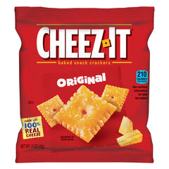 Keebler Cheez-It Crackers, 1.5 oz Single-Serving Snack Pack, 8/Box