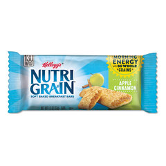 Kellogg's Nutri-Grain Soft Baked Breakfast Bars, Apple-Cinnamon, Indv Wrapped 1.3 oz Bar, 16/Box