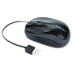 KMW72339 - Kensington® Pro Fit™ Optical Mouse with Retractable Cord