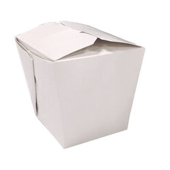 KARI-OUT COMPANY Food Pail, 16 oz, 3.63 x 3 x 3.5, White, Paper, 400/Carton