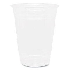 KARAT BY LOLLICUP PET Plastic Cups, 16 oz, Clear, 1,000/Carton