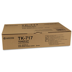 KYOTK717 - Kyocera TK717 Toner, 34000 Page-Yield, Black