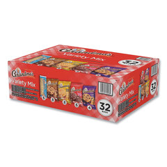 Frito-Lay Cookies Variety Tray, Assorted Flavors, (6) 3.25 oz, (26) 2.5 oz, 32 Bags/Carton
