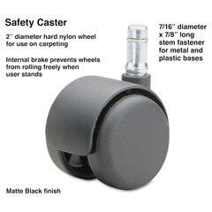 MAS64234 - Master Caster® Safety Casters
