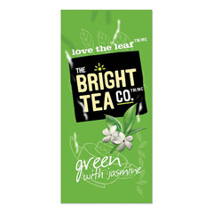Flavia Tea Freshpack Pods, Green with Jasmine, 0.03 oz, 100/Carton