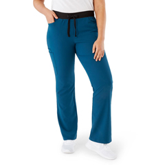 Medline Coastal Ave Modern Bootcut 7-Pocket Women's Scrub Pant