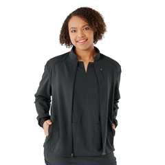 Medline Solano Ave Women's Athletic Fit Scrub Jacket