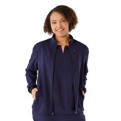 Medline Solano Ave Women's Athletic Fit Scrub Jacket