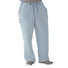 MED5800GRYLT - Medline - Illinois Ave Mens Athletic Cargo Scrub Pants with 7 Pockets, Black, Large