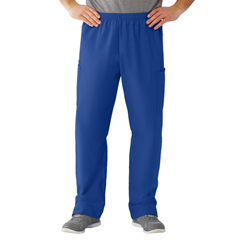 Medline AngelStat Unisex Cargo Scrub Pants with Elastic Waist, 1/EA