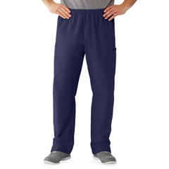 Medline AngelStat Unisex Cargo Scrub Pants with Elastic Waist, 1/EA