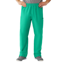 Medline AngelStat Unisex Cargo Scrub Pants with Elastic Waist, 1/EA