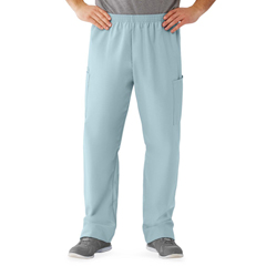 Medline AngelStat Unisex Cargo Scrub Pants with Elastic Waist, 1/EA