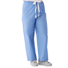 Medline Encore Unisex Reversible Scrub Pants with Drawstring Waist, 1/EA