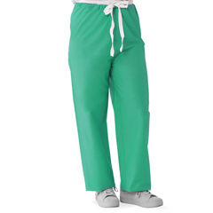 Medline Encore Unisex Reversible Scrub Pants with Drawstring Waist, 1/EA