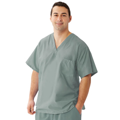 Medline Encore Unisex 2-Pocket Scrub Tops, 1/EA