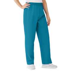 Medline AngelStat Women's Elastic Waist Scrub Pants with Drawstring, 1/EA