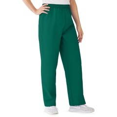 Medline AngelStat Women's Elastic Waist Scrub Pants with Drawstring, 1/EA