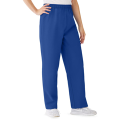 Medline AngelStat Women's Elastic Waist Scrub Pants with Drawstring, 1/EA