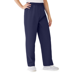 Medline AngelStat Women's Elastic Waist Scrub Pants with Drawstring, 1/EA