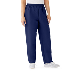 Medline ComfortEase Women's Elastic Waist Scrub Pants with 2 Pockets, 1/EA