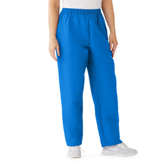MED8850JRLS - Medline - ComfortEase Womens Elastic Waist Scrub Pants with 2 Pockets