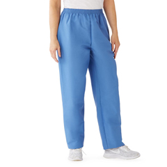 MED8850JTHL - Medline - ComfortEase Womens Elastic Waist Scrub Pants with 2 Pockets