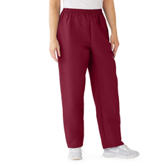 MED8850JWNL - Medline - ComfortEase Womens Elastic Waist Scrub Pants with 2 Pockets