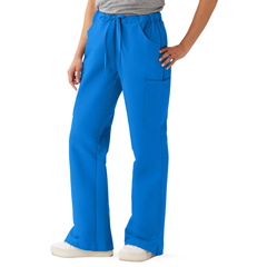 MED8865JRLM - Medline - ComfortEase Womens Modern Fit Cargo Scrub Pants with 4 Pockets