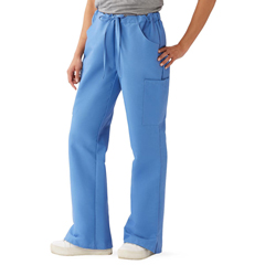 MED8865JTHXST - Medline - ComfortEase Womens Modern Fit Cargo Scrub Pants with 4 Pockets