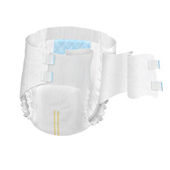 Medline FitRight Bariatric Adult Incontinence Briefs, 5XL, for Waist Size 90