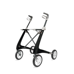 Medline byACRE Carbon Ultralight Regular Rollator, 16.5