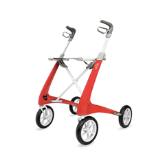 Medline byACRE Carbon Ultralight Regular Rollator, 16.5