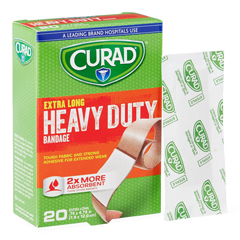 MEDCUR01101RB - Curad - Heavy Duty Bandages, 0.75 x 4.75, 24 BX/CS