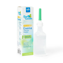 MEDCUR095010 - Medline - Pure and Gentle Disposable Mineral Oil Enema, 4.500 OZ, 24 EA/CS