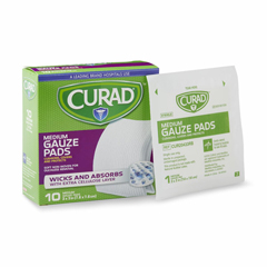 Curad Medium Gauze Pads