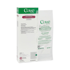 Curad Sterile Oil Emulsion Nonadherent Gauze Dressings, 3