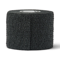 CURAD Performance Series Cohesive Athletic Bandages, Black, 2